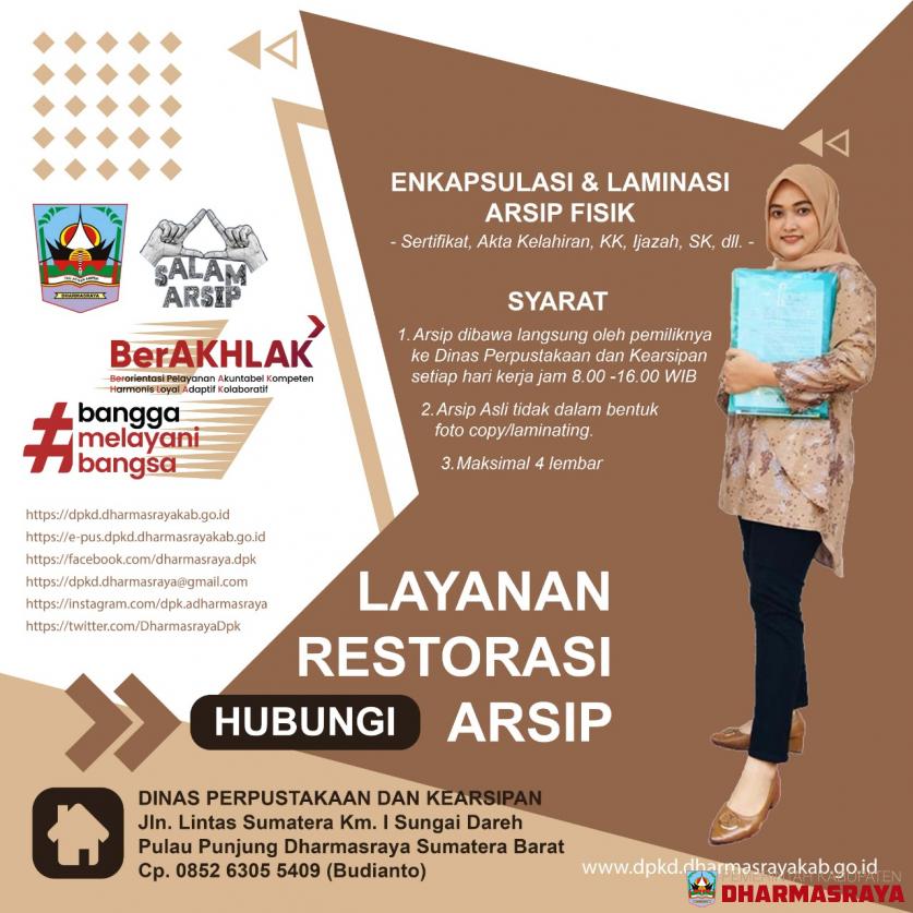 LAYANAN RESTORASI ARSIP