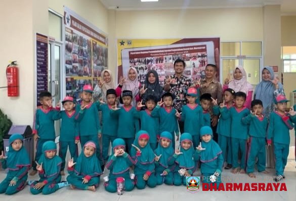 RA Tahfidz Al-Azhar ke Perpustakaan Daerah